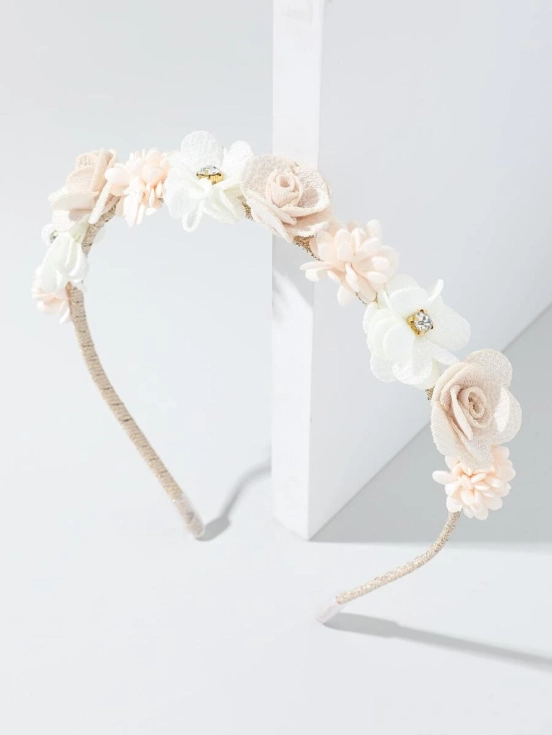 blommigt hårband, flickors håraccessoarer, eleganta hårband, speciella tillfällen accessoarer, högkvalitativa hårband, flickors modeaccessoarer