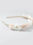 blommigt hårband, flickors håraccessoarer, eleganta hårband, speciella tillfällen accessoarer, högkvalitativa hårband, flickors modeaccessoarer