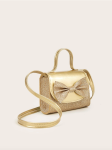 gyllene handväska flicka, festlig barnväska, mode tillbehör för barn, glitter handväska, axelväska för flickor, crossbody barnväska, presentidéer för flickor, unik barnaccessoar