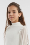 hårspännen, pärlspännen, spets, eleganta hårspännen, flickaccessoarer, vit hårspänne, barn hårsmuck, speciella tillfällen håraccessoarer