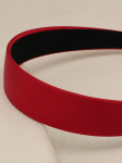 satinhårband, rött hårband, hårband för flickor, barnaccessoarer, festliga håraccessoarer, eleganta hårband, flickmode