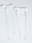 hårspännen flickor, vita rosetter, eleganta håraccessoarer, festliga hårspännen, hårspännen för högtider, hårspännen för barn, satängrosetter