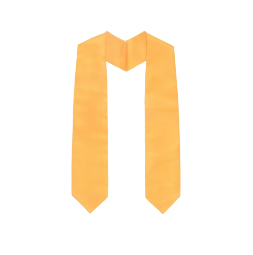 studentskärp, guldfärgat skärp, examensskärp, satinskarv, studentmössa, examensaccessoar, akademisk klädsel, studentkläder, diplomceremoni, examenshögtid