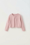 elegant flickbolero malena i rosa färg, flickbolero ZOYA Fashion, bolerojacka för konfirmation, festlig bolerojacka för flicka, svenska barnkläder, ZOYA Fashion Sverige
