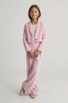 festlig flickkostym emi i rosa färg, flickkostym ZOYA Fashion, kostym för konfirmation, festlig kostym för flicka, svenska barnkläder, ZOYA Fashion Sverige