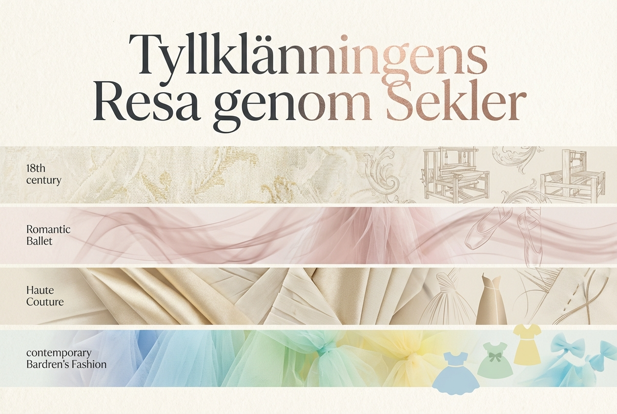 Från balettscenen till barnkalaset – tyllklänningens fascinerande stilresa genom historien
